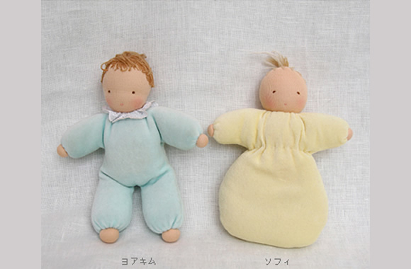 ヴェロアで作る赤ちゃん人形