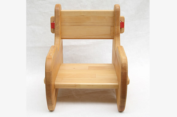 木製おままごと用子供椅子