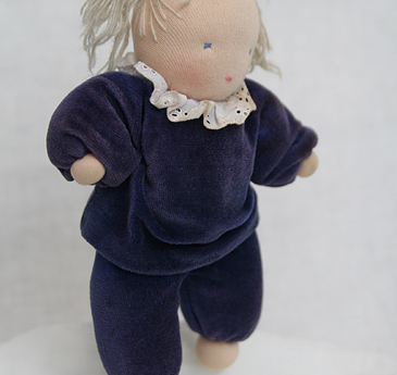 ウォルドルフの手仕事人形（ウールドッカ）材料キット029：ぽあぽあマリヤ