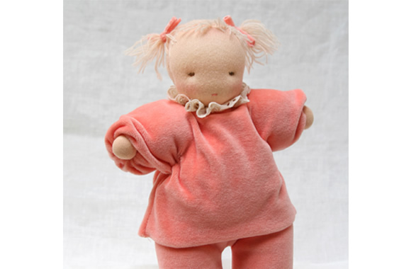 ウォルドルフの手仕事人形（ウールドッカ）材料キット029：ぽあぽあマリヤ