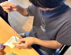 わくわくの手仕事　～三原色で染める毛糸～