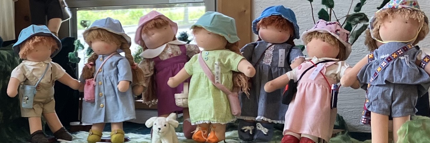 ウォルドルフ人形の帽子作り」～ぱたぽんのアトリエからNo.7