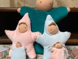 手作りの抱き人形