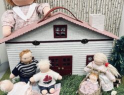 可愛いドールハウスの小さなお人形「エミールくんの家族」作り