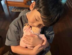 子どもへ手作り人形のプレゼント